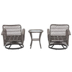 3pcs Outdoor Furniture Modern Wicker set