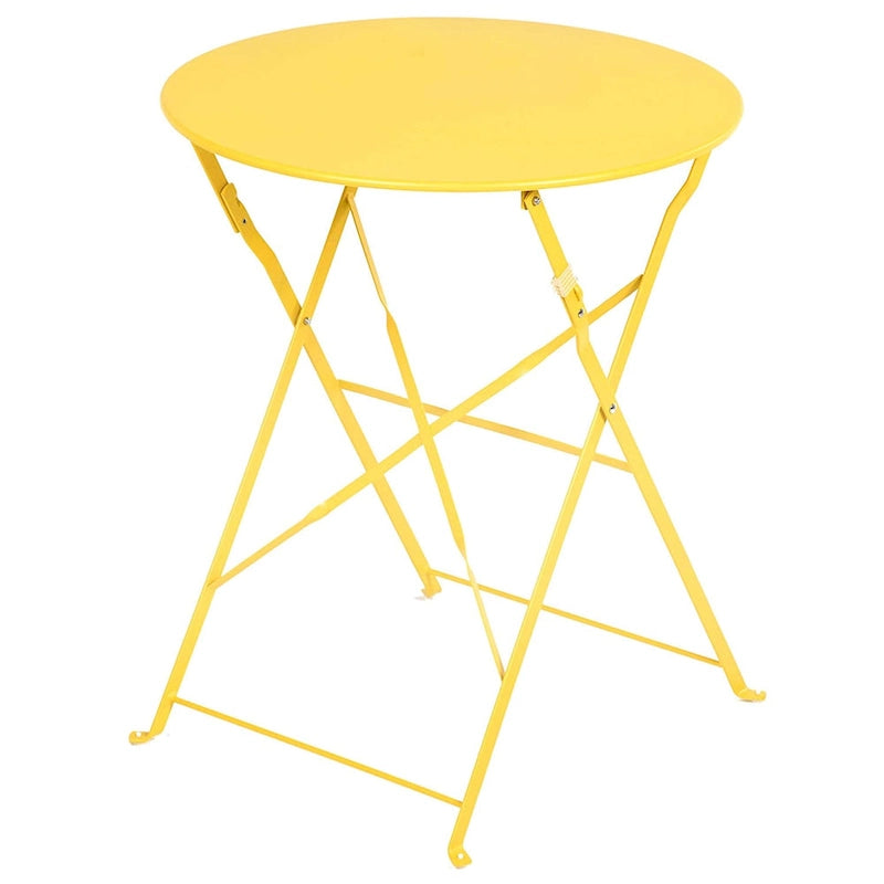 3 Piece Outdoor Premium Steel Patio Bistro Set