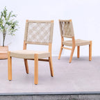 Cambridge Casual Nassau 7-piece Teak Outdoor Dining Set