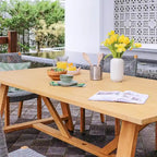 Cambridge Casual Nassau 7-piece Teak Outdoor Dining Set