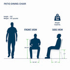 Cambridge Casual Nassau 7-piece Teak Outdoor Dining Set