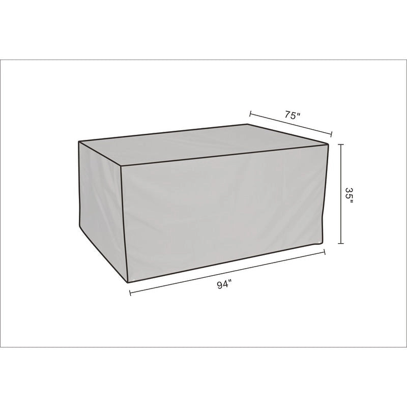 Large Rectangular Weather-proof Furniture Cover for Outdoor Patio Sofa Set