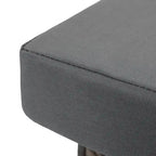 Outdoor Furniture 6 Set Wicker Furniture With Tempered Glass Coffee Table