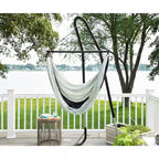 Ceara Patio Hammock Swing Chair With Carrying Pouch Portable Outdoor Hammock Tree Swing Seat For Travel Camping - 55 x 39 inch