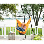 Ceara Patio Hammock Swing Chair With Carrying Pouch Portable Outdoor Hammock Tree Swing Seat For Travel Camping - 55 x 39 inch