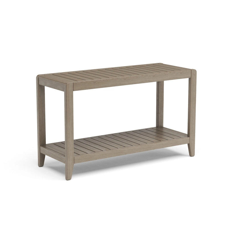 Homestyles Sustain Gray Wood Outdoor Sofa Table - 46   x 18   x 28
