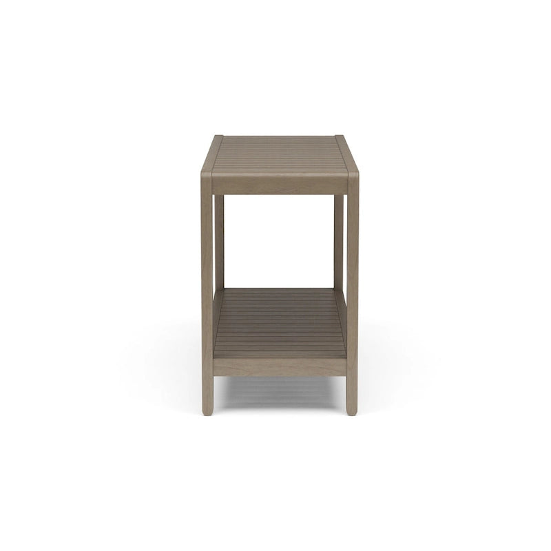 Homestyles Sustain Gray Wood Outdoor Sofa Table - 46   x 18   x 28