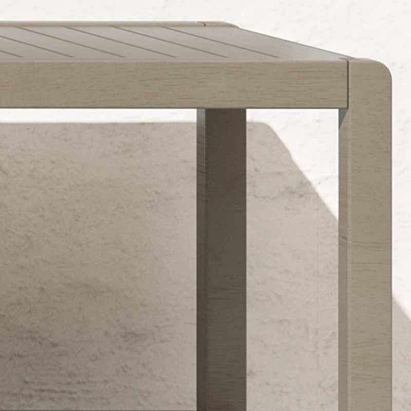 Homestyles Sustain Gray Wood Outdoor Sofa Table - 46   x 18   x 28