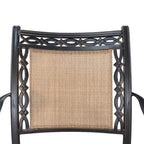 Clihome Aluminum Dining Chairs (Set of 2/4/6) With Rattan Cushion