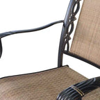 Clihome Aluminum Dining Chairs (Set of 2/4/6) With Rattan Cushion