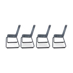 M4H Set of 4 Neil Stackable Outdoor Dining Armless Chair