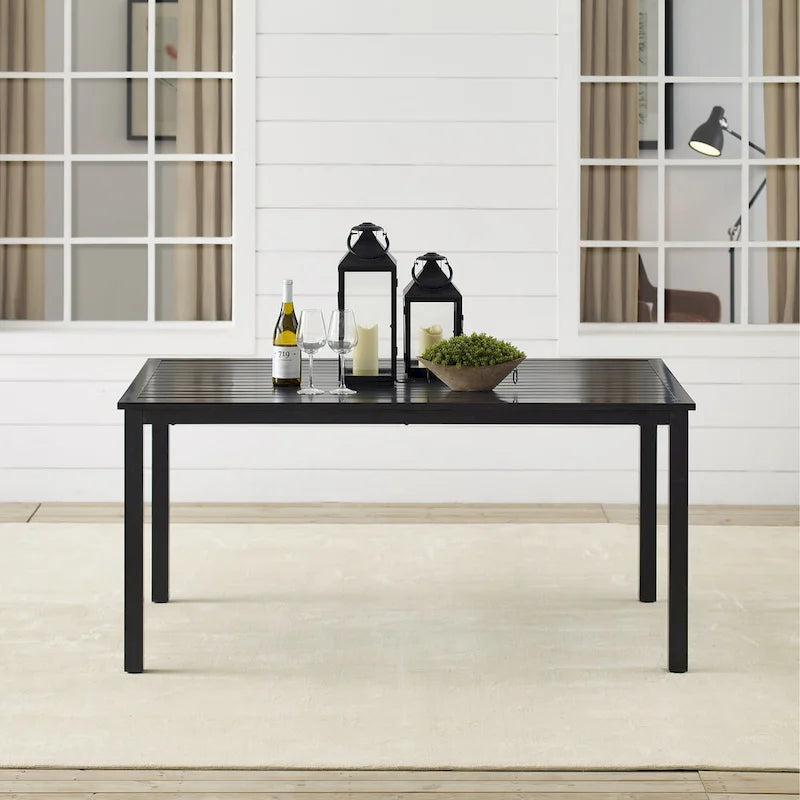 Crosley Kaplan Outdoor Dining Table - 60 W x 37 D x 28.5 H