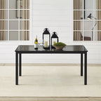 Crosley Kaplan Outdoor Dining Table - 60 W x 37 D x 28.5 H