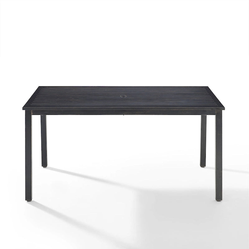Crosley Kaplan Outdoor Dining Table - 60 W x 37 D x 28.5 H