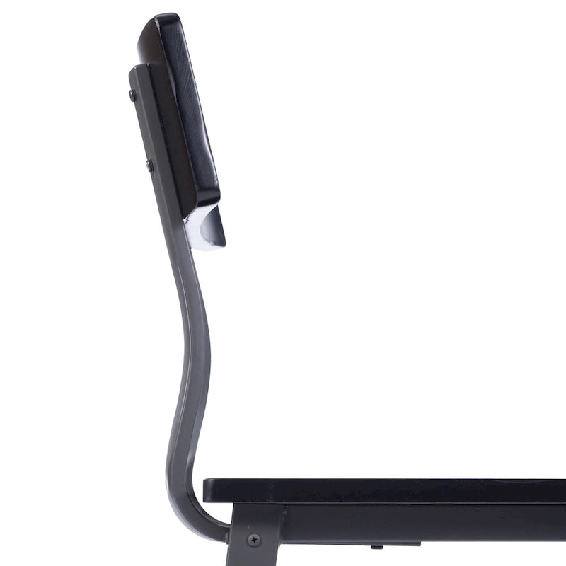 2 Pack Commercial Grade Rustic Antique Industrial Style Wood Dining Chair