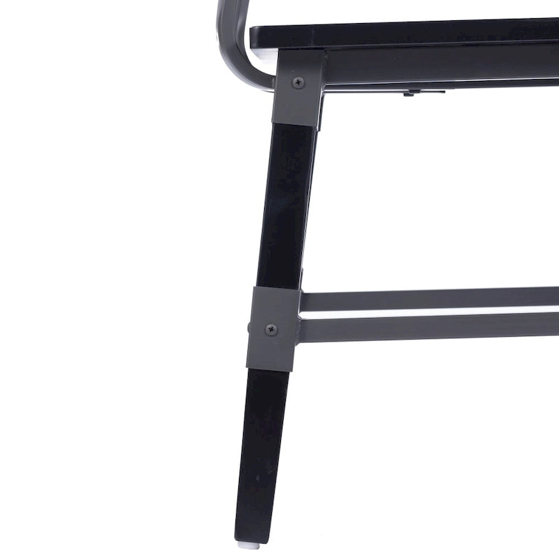 2 Pack Commercial Grade Rustic Antique Industrial Style Wood Dining Chair