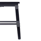 2 Pack Commercial Grade Rustic Antique Industrial Style Wood Dining Chair