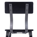 2 Pack Commercial Grade Rustic Antique Industrial Style Wood Dining Chair