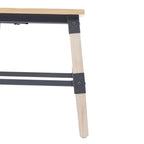 2 Pack Commercial Grade Rustic Antique Industrial Style Wood Dining Chair