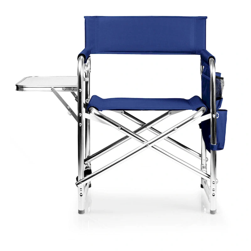 Picnic Time Portable Navy Blue Sports Chair