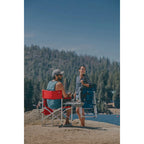 Picnic Time Portable Navy Blue Sports Chair