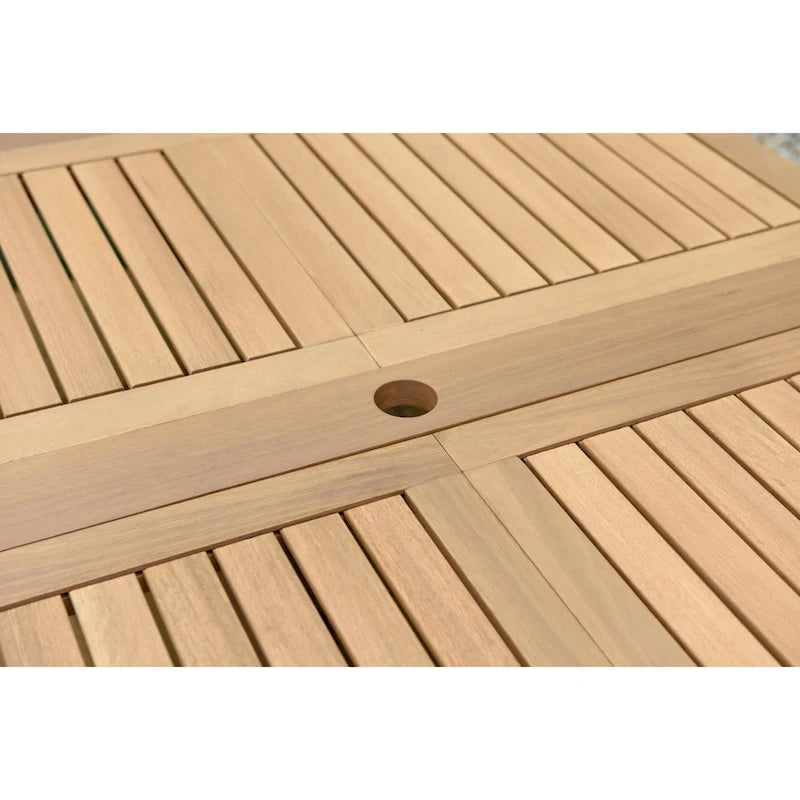 Amazonia Macker 11 Piece FSC Certified Wood Outdoor Patio Dining Set