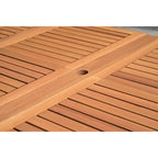 Amazonia Macker 11 Piece FSC Certified Wood Outdoor Patio Dining Set