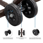 All-Weather Outdoor Hammock Wheel Set