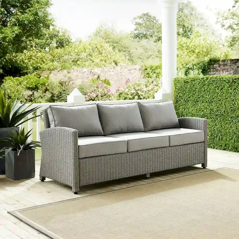 Bradenton Outdoor Wicker Sofa