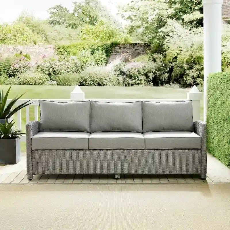 Bradenton Outdoor Wicker Sofa