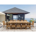 Valencia Sahara 13-Pieces Rectangular Dining Set
