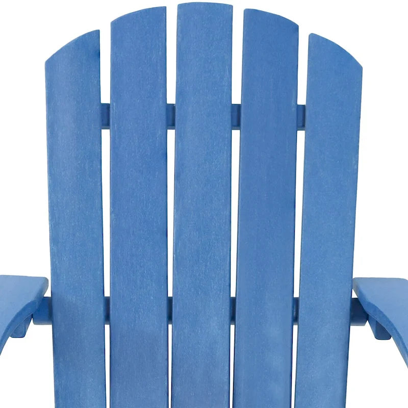 Sunnydaze All-Weather Outdoor Adirondack Chair with Drink Holder
