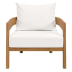 Brisbane Teak Wood Outdoor Patio Armchair