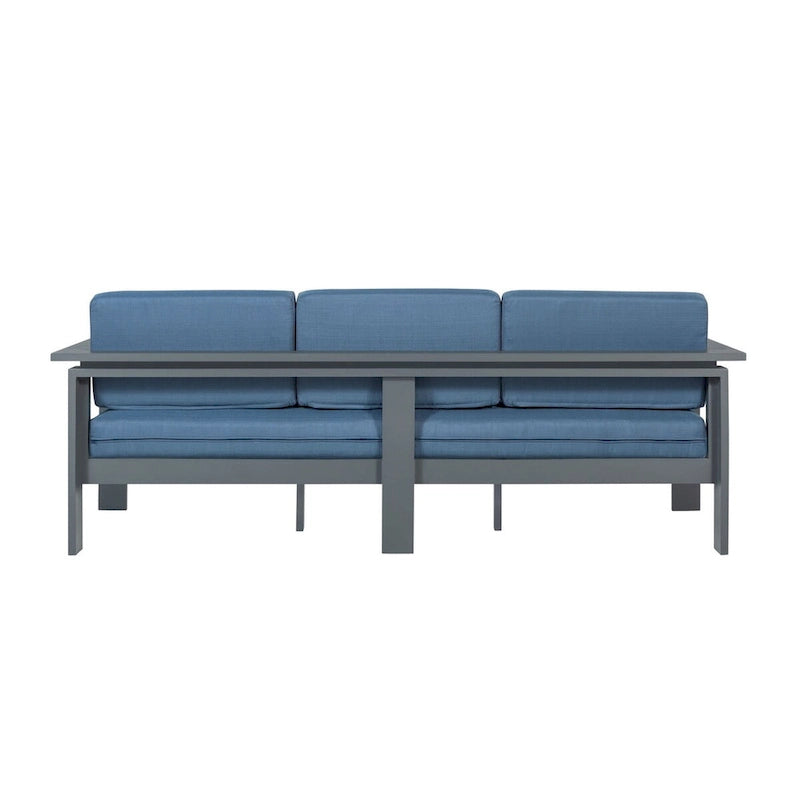 Sardinia Aluminum Frame Outdoor 84   Sofa