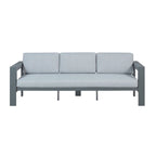 Sardinia Aluminum Frame Outdoor 84   Sofa