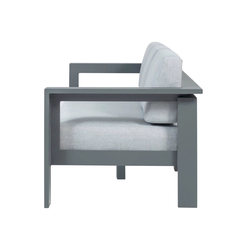 Sardinia Aluminum Frame Outdoor 84   Sofa