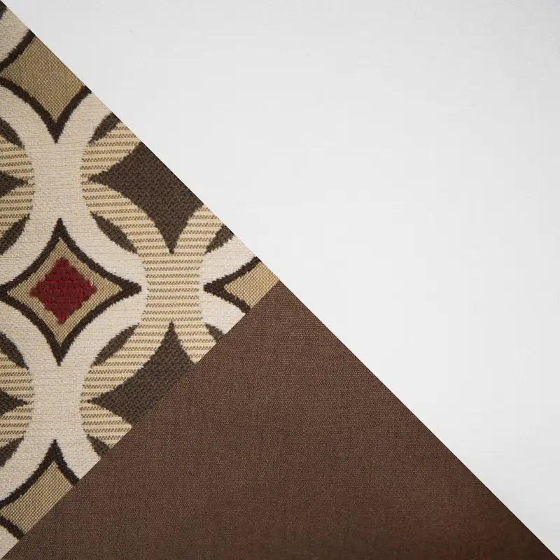 Milo Espresso 3 Piece Sunbrella Outdoor Patio Club Chairs and Side Table