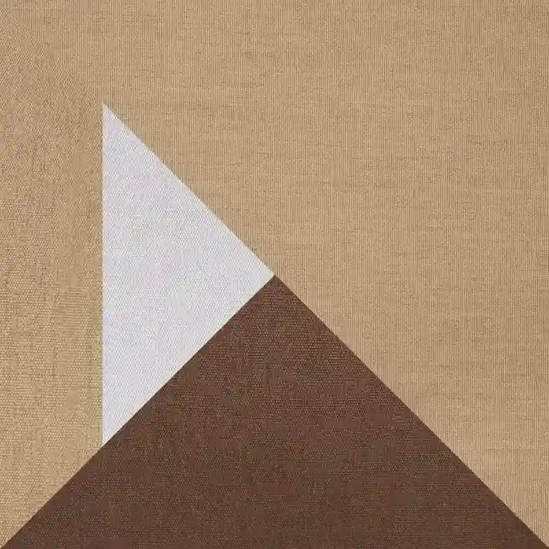 Milo Espresso 3 Piece Sunbrella Outdoor Patio Club Chairs and Side Table