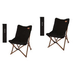 Portable Folding Canvas Camping Chair with Carry Bag for Camping, Beach, Picnic, Garden, Patio