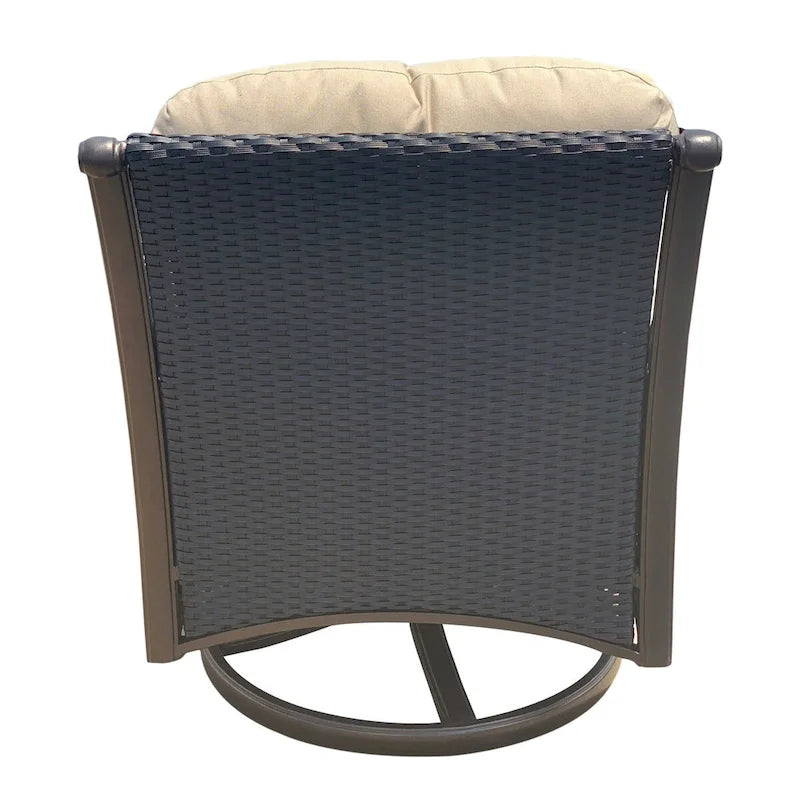 Monterey Patio Motion Swivel Rocking Club Chair