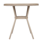 Indoor/Outdoor Commercial Glass Top Bistro Table