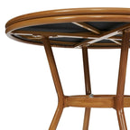 Indoor/Outdoor Commercial Glass Top Bistro Table