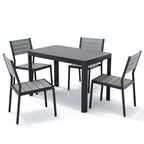 Pellebant Outdoor 5/7-Piece Patio Dining Furniture Set - N/A