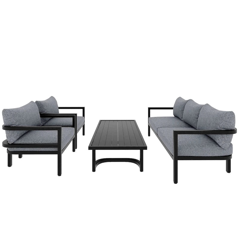 Multi-person Outdoor Steel Sofa Set
