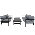 Multi-person Outdoor Steel Sofa Set