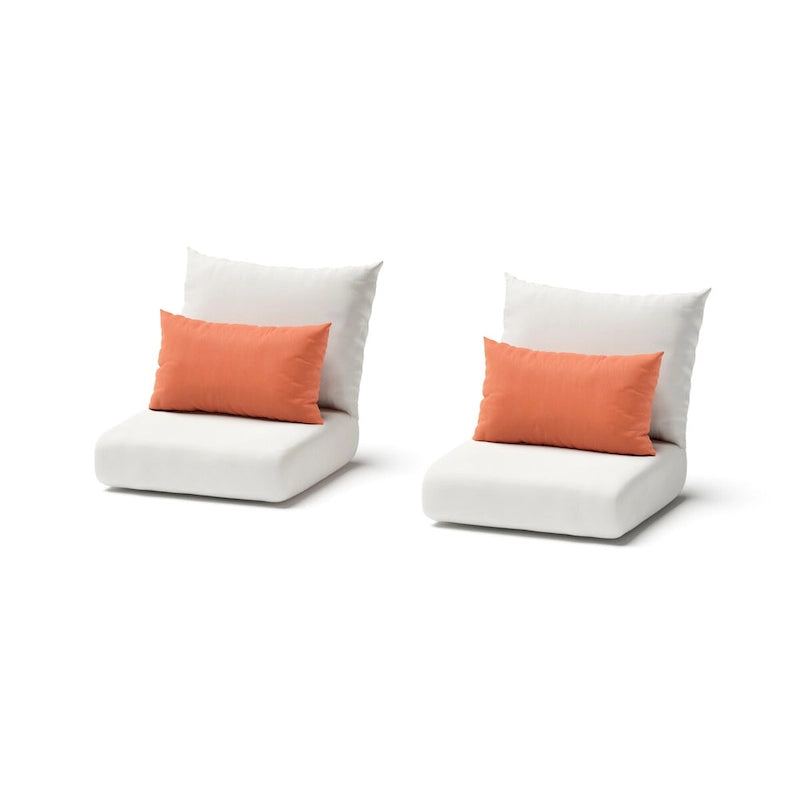 Cannes 2 Piece Sunbrella Outdoor Patio Club Chairs