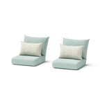 Cannes 2 Piece Sunbrella Outdoor Patio Club Chairs