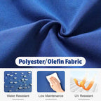 XIZZI 13-piece Outdoor Patio Furniture Wicker Seating Set with Fire Pit