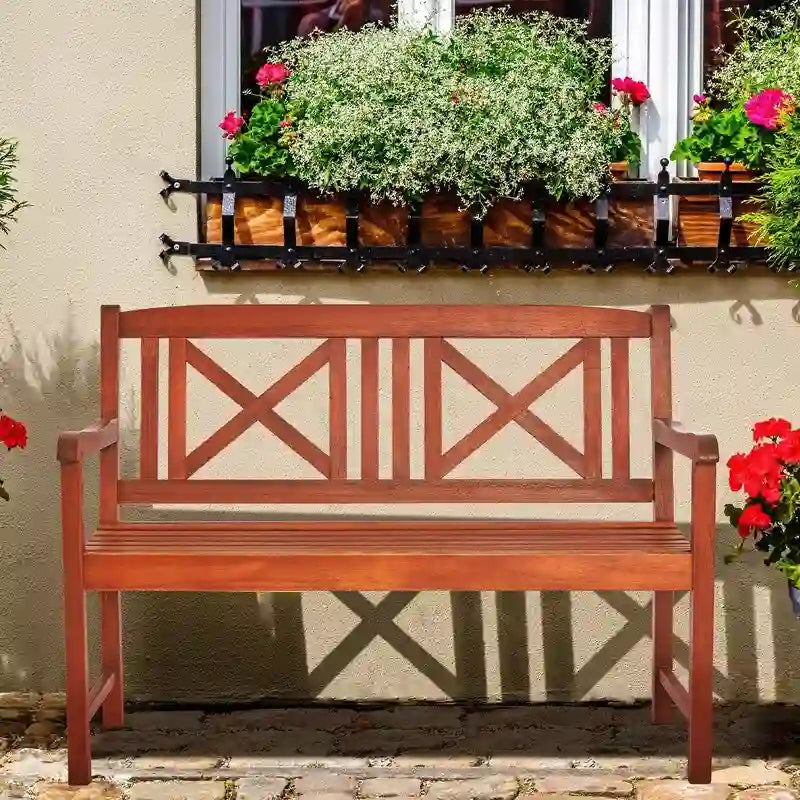 47 in Acacia Wood Bench - N/A