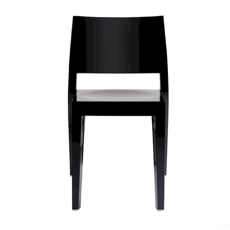 WRGHOME Modern Stacking Patio Dining Side Chair Indoor/Outdoor (Set of 2) - 31.10   H X 19.29   W X 19.68   D